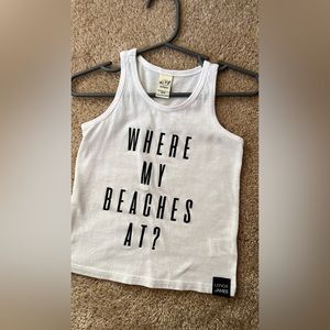 Lenox and James Tank “Where my beaches at?”